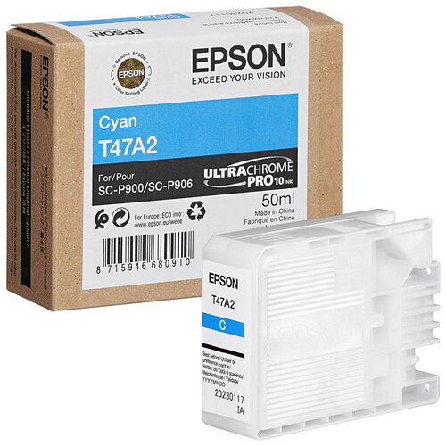 Epson C13T47A200 cyan ultrachrome pro10 ink (50ml) Slike