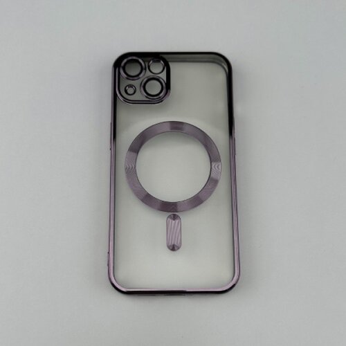  silikonska futrola magsafe iphone 13 lila Slike