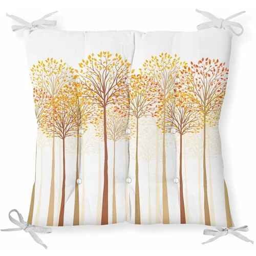 Mila Home Jastuk za stolicu Minimalist Cushion Covers Gold Trees, 40 x 40 cm