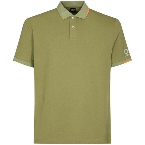 Suns Majice & Polo majice PLS61008U Zelena Cene