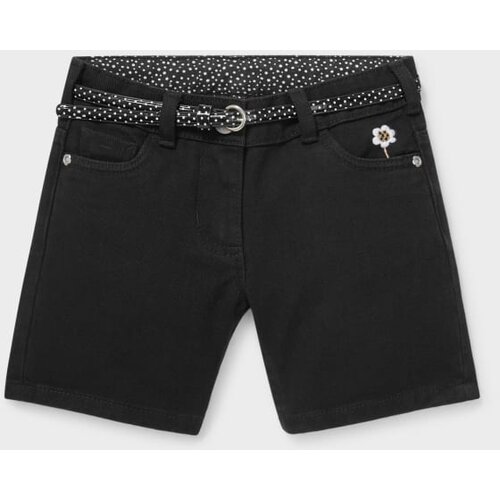 CA šorc sa kaišem za devojčice, crni Cene