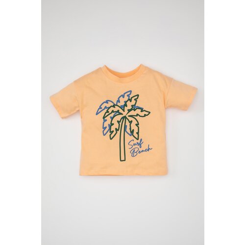 Defacto Baby Boy Palm Tree Printed Short Sleeve T-Shirt Slike