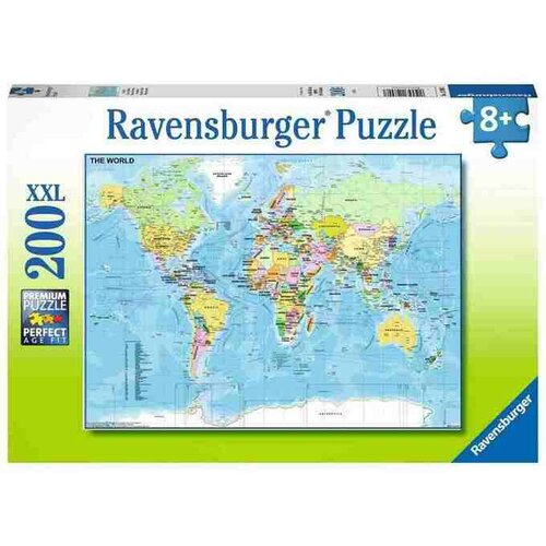 Ravensburger 200 delna sestavljanka Zemljevid sveta 12890 Cene