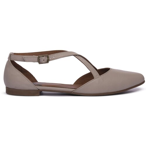 Bueno Shoes Balerinke GRIGIO Siva Cene