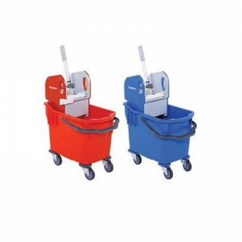 Bayersan kolica za čišćenje podova 25L - plastična sa posudom za ceđenje/bez odeljka Cene