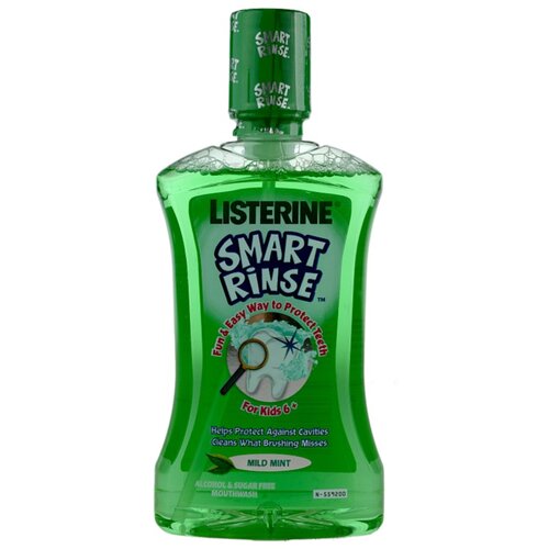 Listerine Smart Rinse Mild Mint vodica za usta za djecu 500 ml Cene