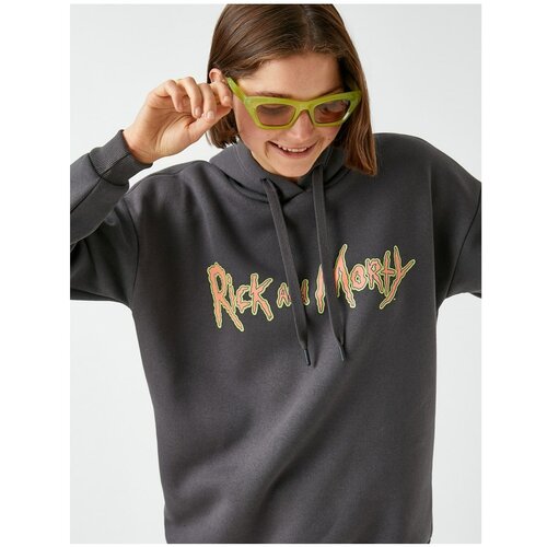 Koton Rick And Morty Licensed Printed Sweatshirt Slike