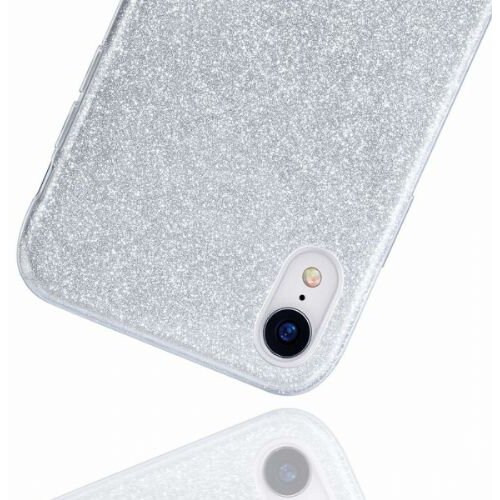 Nillkin silikonski ovitek z ble&amp;scaron;čicami bling za samsung galaxy A70 A705 srebrn Slike