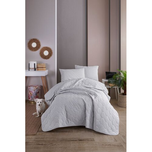 Lessentiel Maison Set Prekrivač i jastučnica Solid, 160x220 cm, Crni Cene