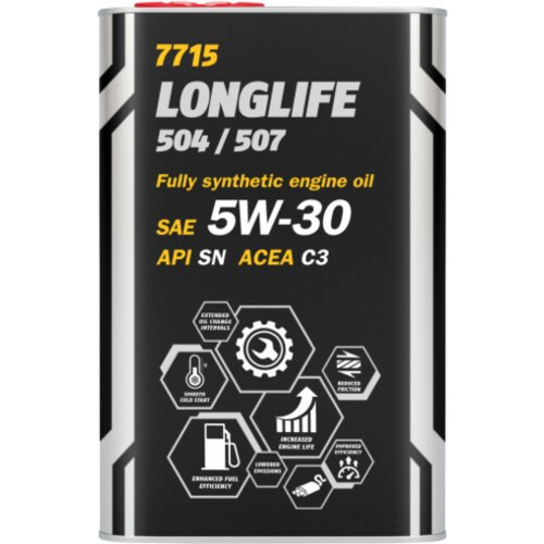 Mannol motorno olje Longlife 504/507 5W-30 1L Slike