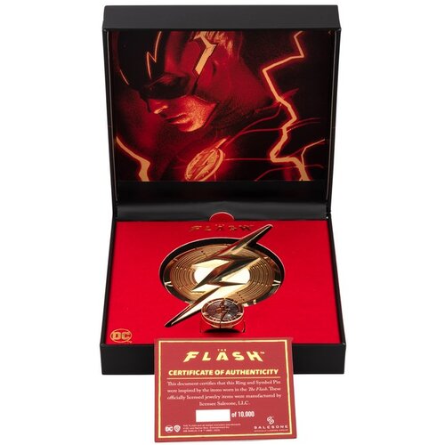 SalesOne REPLIKA DC COMICS ZABILKA IN PRSTAN FLASH, (21241523) Cene