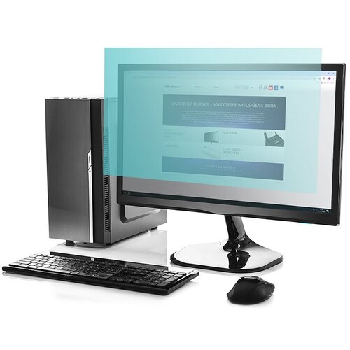 Qoltec 51049 Anti Blue Light Filter 27 | 16:9 | Eye protection | Anti Glare Cijene