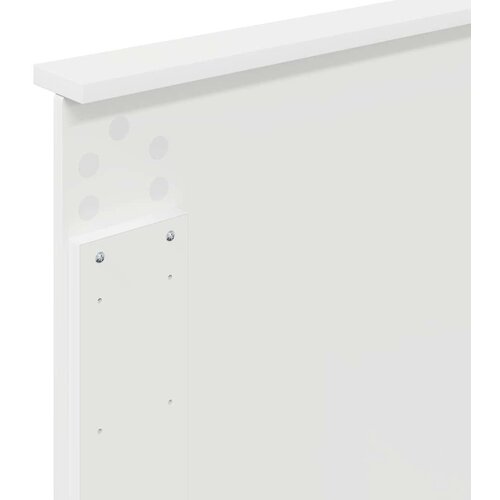 vidaXL uzglavlje s uzglavljem bijelo 80 cm konstruirano drvo Cene
