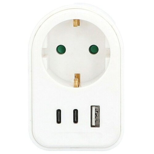 VOLTOMAT Vmesni vtičnik 1 x USB-A, 2 x USB-C (IP20) Cene