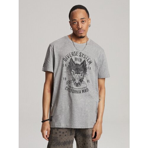 Diverse Men&amp;#039;s printed T-shirt WOLF CALI Slike