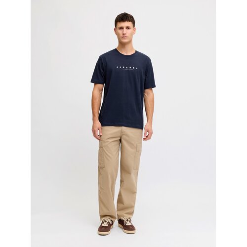JJ Rebel Mu&amp;scaron;ka majica JREBROCKY LOGO TEE SS CREW NECK SN, Antracit Slike