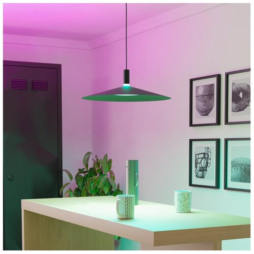 Eglo 902183 - led rgbw prigu&scaron;iva luster na sajli conomavilla-z LED/15,5W/230V crna Cene
