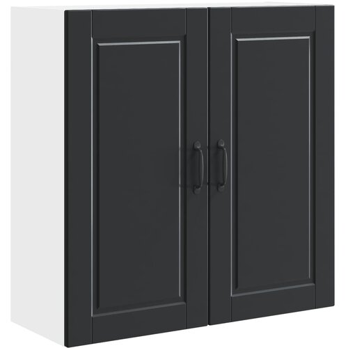  Ormar za Zid Crna 80 x 31 x 80 cm Konstruirano drvo Slike