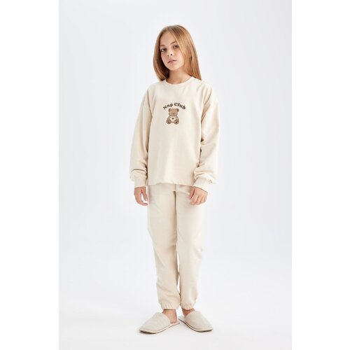 Defacto girls Printed Long Sleeve Pajama Set Slike