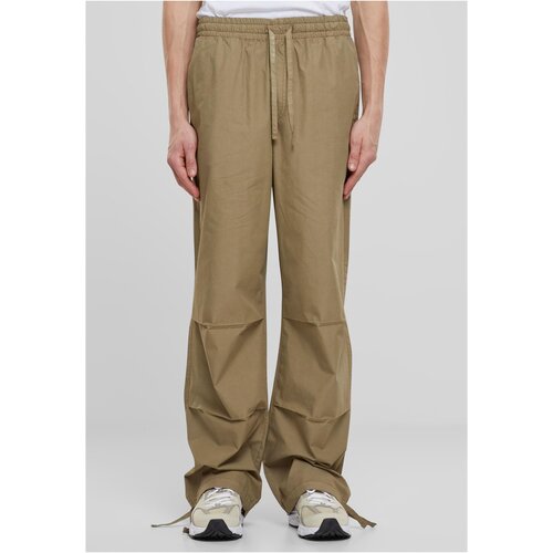 UC Men Men&amp;#039;s wide poplin trousers - khaki Slike