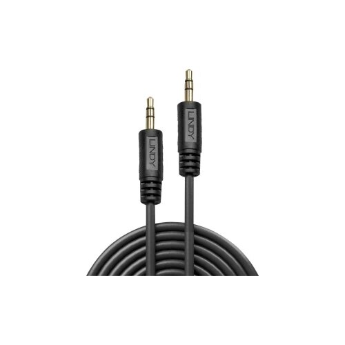 Lindy 35640 utičnica audio priključni kabel [1x 3,5 mm banana utikač - 1x 3,5 mm banana utikač] 25.00 cm crna Cijene