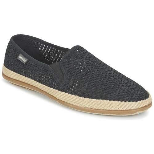 Bamba By Victoria Espadrile COPETE ELASTICO REJILLA TRENZA Črna Cene