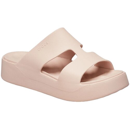 Crocs Sandali &amp;amp; Odprti čevlji Sandales Getaway Platform H-Strap confort &amp;agrave; 360 degr&amp;eacute;s Bež Slike