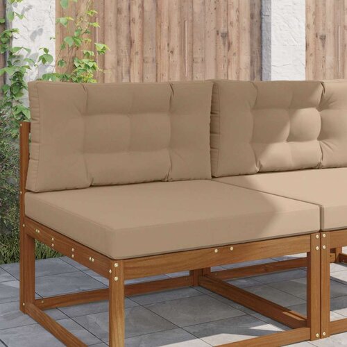  Zunanja blazina za kavč 2 pcs Taupe Poliester, (5000202447) Cene