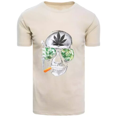 DStreet T-shirt męski beżowy Cene