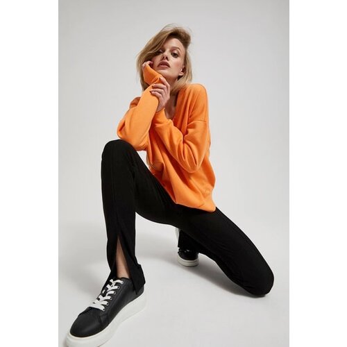 Moodo Leggings with slit Slike