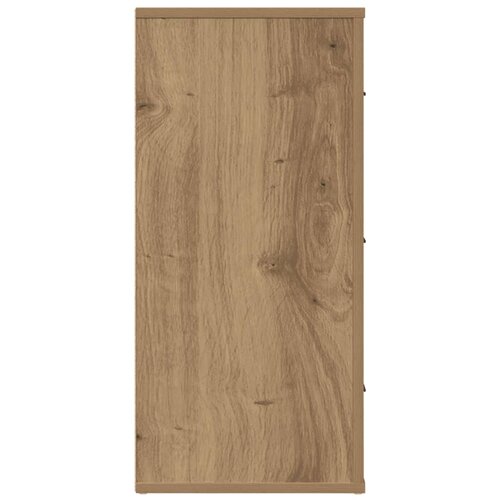  Komoda boja hrasta artisan 80 x 33 x 70 cm konstruirano drvo Slike