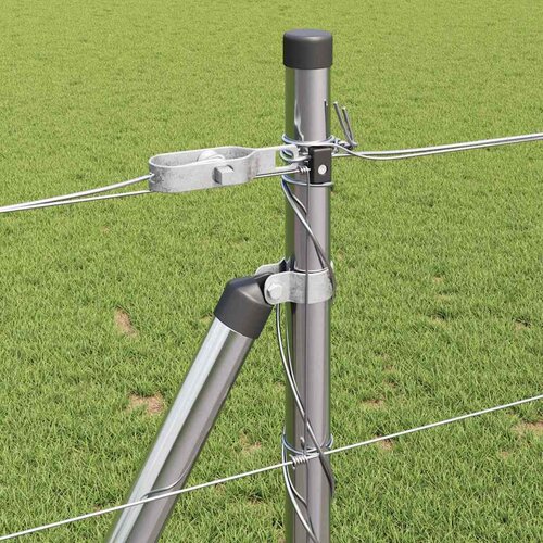  Zavareno žičano ogradno mreža s betonskom podlogom 25 x 1 m Slike