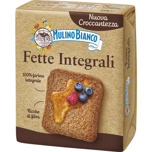 Barilla Dvoprek Mulino Bianco Fette Biscottate Integrale Cene