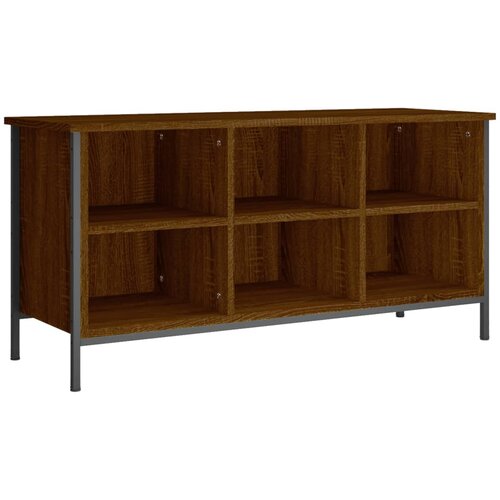 Maison Chic Omarica za obutev - Kopa za čevlje rjav hrast 100x35x50 cm inženirski les, (21777201) Slike