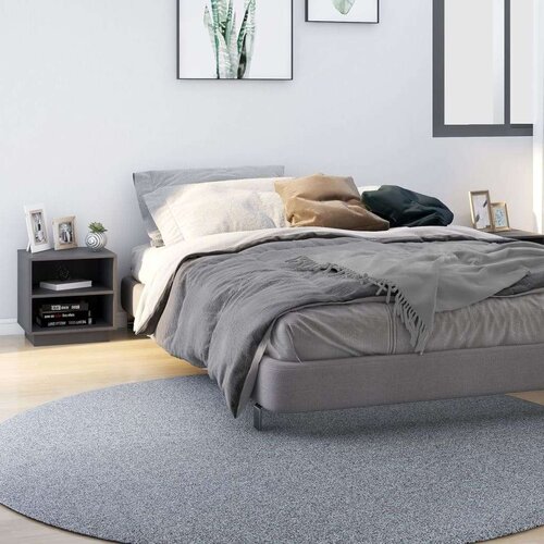 vidaXL Nočna omarica 2 kosa siva 40x34x40 cm trdna borovina Cene