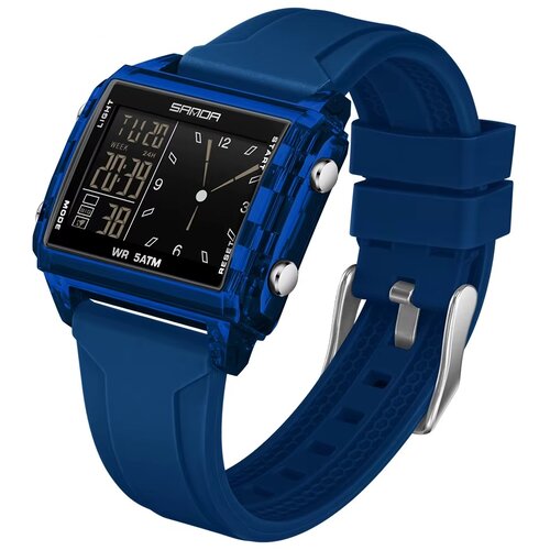 Sanda Digitalna ura FA-41868 - Modra Slike