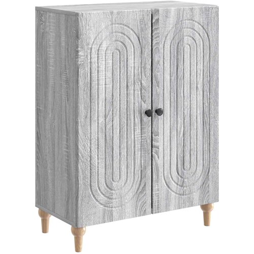 vidaXL Kreveta Siva sonoma 66 x 34 5 x 90 cm Konstruirano drvo - Siva sonoma Cene