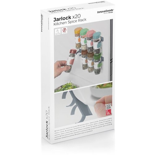  Ljepljivi i Djeljivi Organizator za Začine Jarlock x20 InnovaGoods Slike