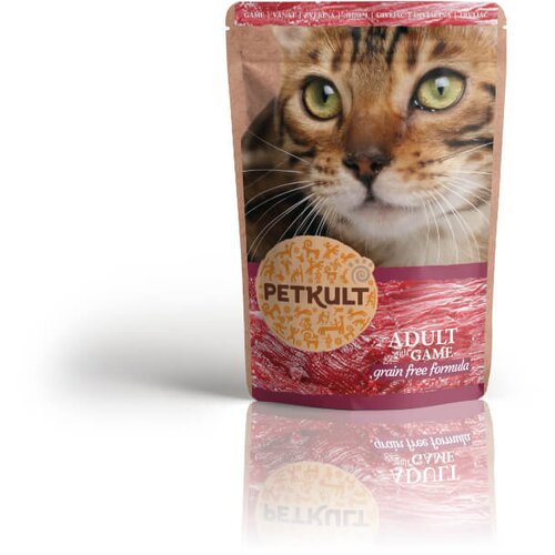 Petkult Cat Adult - divjačina - 100 g 100 g Slike