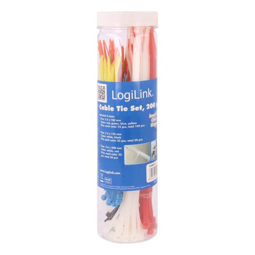 Logilink Set vezica za kablove 200kom KAB0018 Cijene