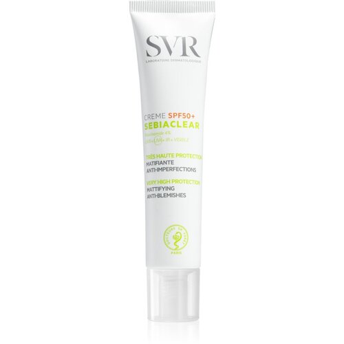 SVR Sebiaclear za&amp;scaron;titna matirajuća krema za lice SPF 50+ 40 ml Slike
