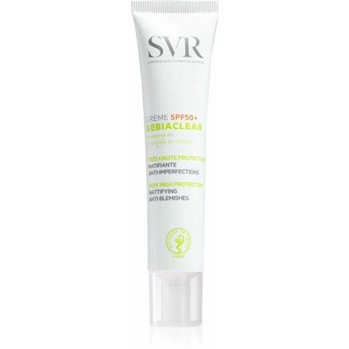 SVR Sebiaclear zaštitna matirajuća krema za lice SPF 50+ 40 ml
