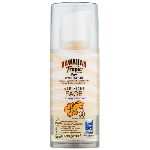 Hawaiian Tropic | Hydrating Protection Face Sunscreen SPF 30 UVA + UVB Protection, 50 ml Cene