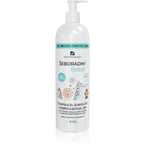 Seboradin Bebe gel za prhanje in šampon 2v1 za otroke od rojstva 500 ml Cene