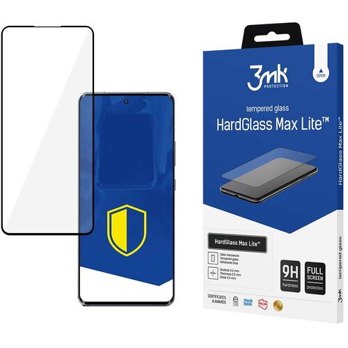 3mk hardglass max solid kaljeno steklo za motorola edge 30 fusion, (21977654) Slike