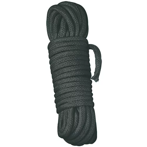 Shibari Uže za vezanje - 3m (crno)