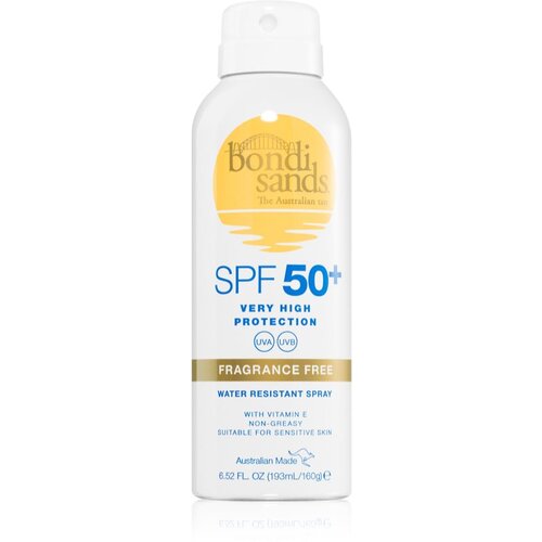 Bondi Sands SPF 50+ Fragrance Free zaščitno pršilo za sončenje SPF 50+ 160 g Cene