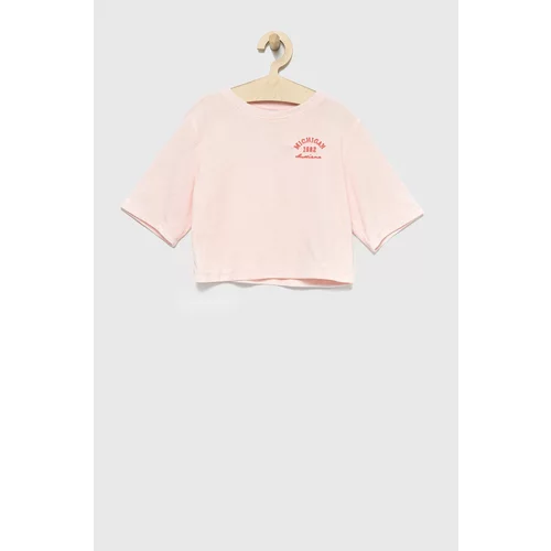 Kids Only Otroški t-shirt roza barva