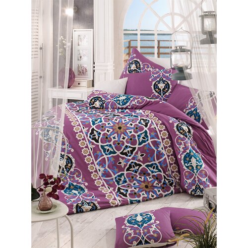 Lessentiel Maison komplet posteljine Kayra, 160x220cm, Ljubičasta Slike