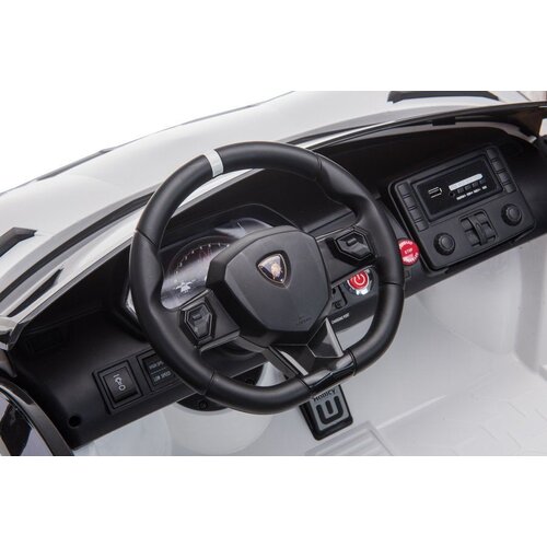  Licencirani auto na akumulator Lamborghini Aventador SX2028 - dvosjed - žuti Slike